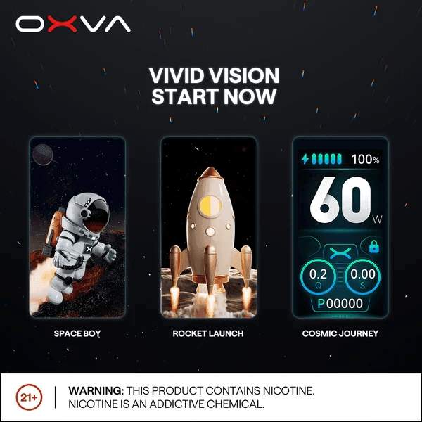 OXVA VPRIME至尊雙模式大小煙電子煙主機購買推薦